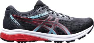 GT 800 Men Black Electric Red Mens Running Shoes ASICS Australia