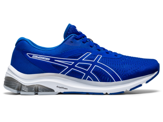 Men s GEL PULSE 12 Asics Blue Asics Blue Running Shoes ASICS