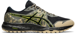 Men's GEL-SCRAM 6 | Black/Neon Lime | Trail Running Shoes | ASICS