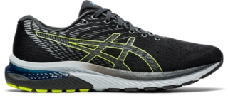 Men's GEL-CUMULUS 22 (2E) | Graphite Grey/Lime Zest | Running Shoes | ASICS