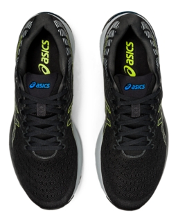 Men s GEL CUMULUS 22 Graphite Grey Lime Zest Running Shoes ASICS