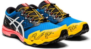 Men's GEL-FUJITRABUCO SKY | Directoire Blue/White Trail Running Shoes |