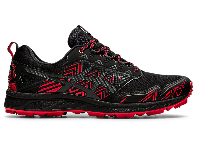 Image 1 of 7 of Men's Black/Graphite Grey GEL-FujiSetsu 3 G-TX Men's Trail Running Shoes