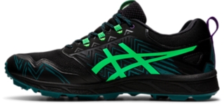 Men s GEL FUJISETSU 3 GTX Black New Leaf Trail Running ASICS IE