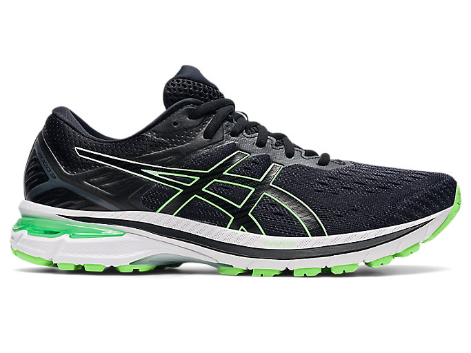 Image 1 of 7 of Men's Black/Bright Lime GT-2000™ 9 Chaussures Running Pour Hommes