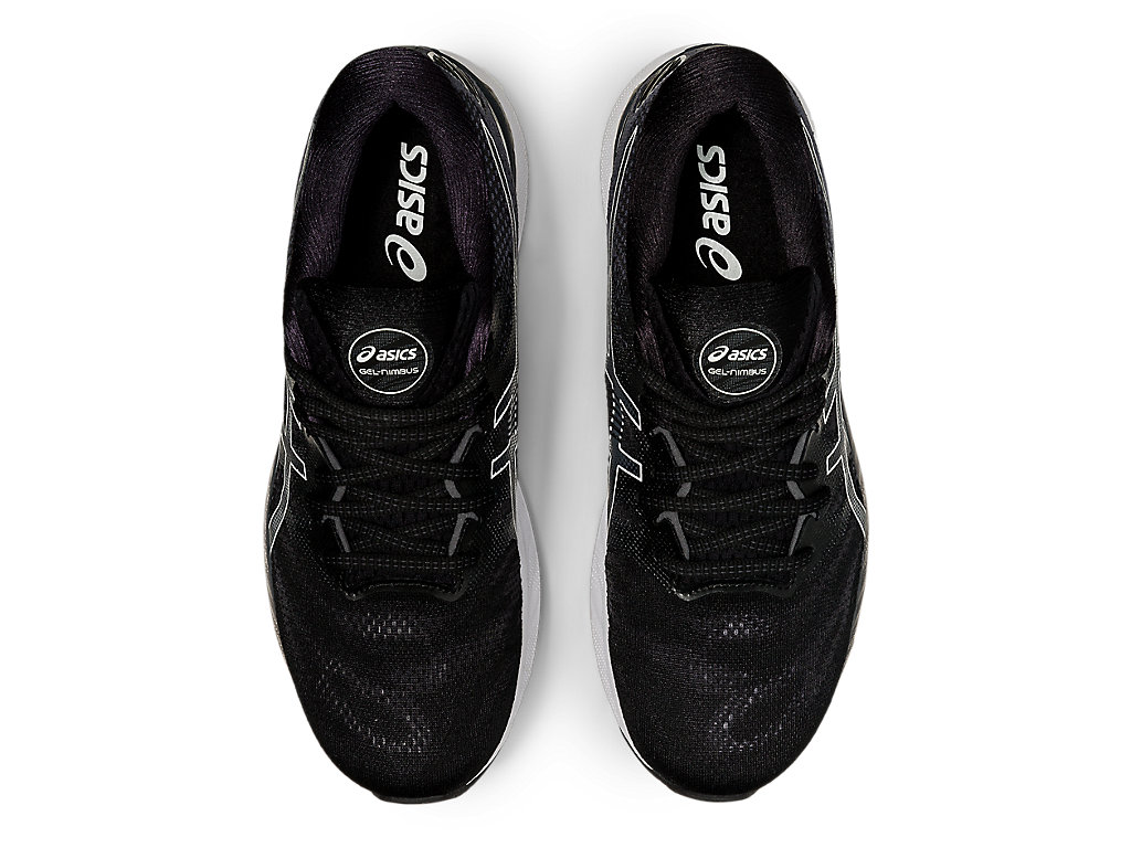 Men's GEL-NIMBUS 23 | Black/White | Running Shoes | ASICS