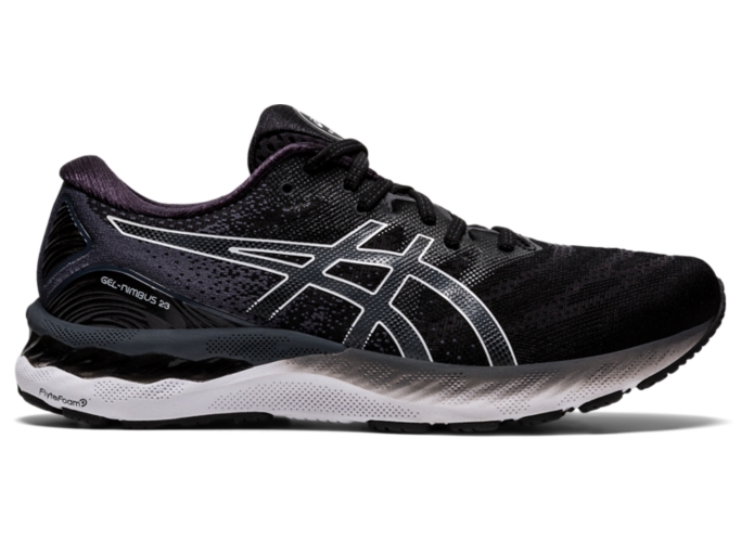 Men's GEL-NIMBUS 23 EXTRA WIDE | Black/White | Running Shoes | ASICS