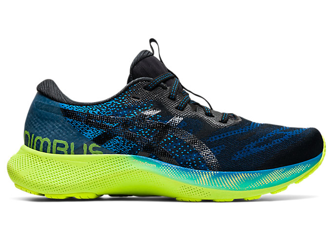Men's GEL-NIMBUS LITE 2 | Reborn Blue/Black Running Shoes | ASICS