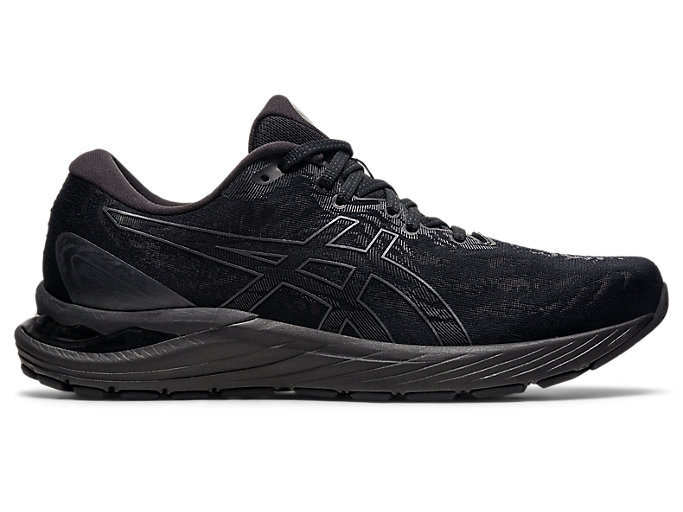Image 1 of 7 of Men's Black/Graphite Grey GEL-CUMULUS 23 Men's Running Shoes