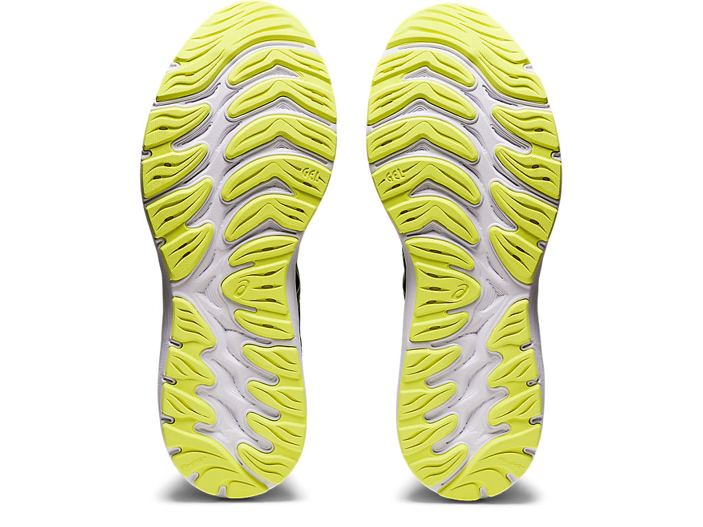 Men's GEL-CUMULUS 23 | Black/Glow Yellow | Running Shoes | ASICS