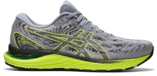 Men s GEL CUMULUS 23 Sheet Rock Hazard Green Hardlopen