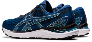 GEL CUMULUS 23 Men Mako Blue Pure Silver Mens Running Shoes ASICS Australia