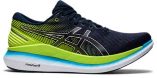 Men's GLIDERIDE 2 | French Blue/Hazard Green | Running​ | ASICS