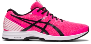 Lyteracer 3 Hot Pink Black メンズ ランニング シューズ Asics