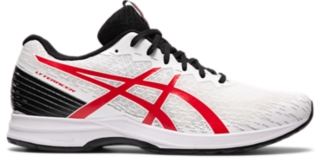 Lyteracer 3 White Classic Red メンズ ランニング シューズ Asics