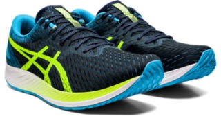 Men's HYPER SPEED, French Blue/Hazard Green, Running Shoes