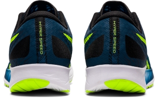 Men's HYPER SPEED, Mako Blue/Hazard Green, Running Shoes