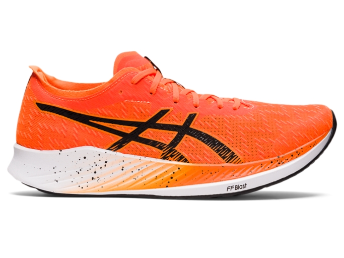 Men's MAGIC SPEED | Shocking Orange/Black | Running Shoes | ASICS