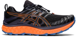 Asics homme shop noir et orange