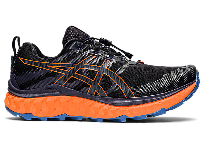 Image 1 of 7 of Men's Black/Shocking Orange TRABUCO MAX Men's Trail Running Shoes