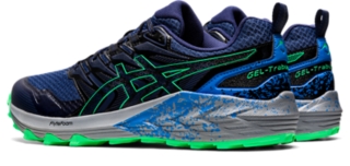 Así llamado nacido Descarte UNISEX GEL-TRABUCO TERRA | Deep Ocean/New Leaf | Trail | ASICS Outlet