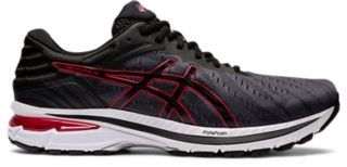 GEL PURSUE 7 2E WIDE Men Black Electric Red Mens Running Shoes ASICS Australia