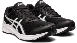 Men s JOLT 3 Black White Running Shoes ASICS