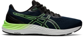 Men's GEL-EXCITE 8 | French Blue/Bright Lime | Running | ASICS Australia