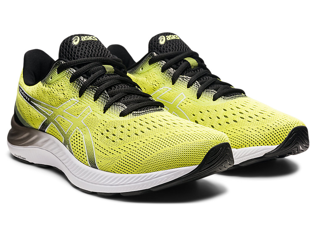 Men's GEL-EXCITE 8 | Glow Yellow/White | Running Shoes | ASICS