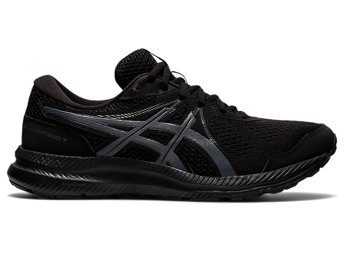 Men's GEL-CONTEND 7 | Black/Carrier Grey | Running Shoes | ASICS