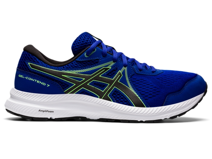 Men's GEL-CONTEND 7 | Monaco Blue/Black | Running Shoes | ASICS