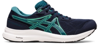 Men's GEL-NIMBUS 25 | Island Blue/Sun Peach | Running Shoes | ASICS