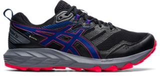 Men's GEL-SONOMA 6 G-TX | Black/Monaco Blue | Trail Running Shoes | ASICS