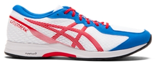 Lyteracer 2 White Classic Red メンズ ランニング シューズ Asics