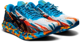 Men's NOOSA TRI 13 | Digital Aqua/Marigold Orange | Running Shoes | ASICS