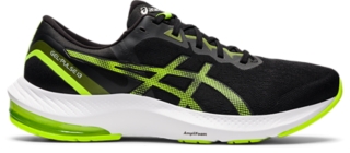 Men's GEL-PULSE 13 | Black/Hazard Green | Running Shoes |