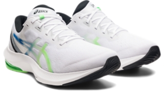 Men's GEL-PULSE 13 | White/Bright Lime | Running Shoes |