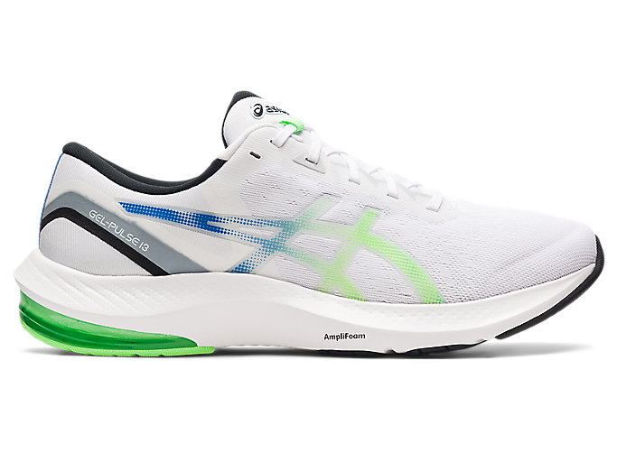 Men's 13 | White/Bright Lime | Running Shoes | ASICS