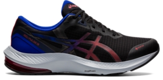 Reprimir Kilómetros Sencillez Men's GEL-PULSE 13 G-TX | Black/Electric Red | Running Shoes | ASICS