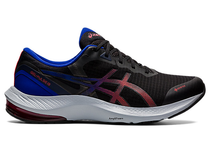Image 1 of 7 of Homme Black/Electric Red GEL-PULSE™ 13 G-TX Chaussures Running Pour Hommes