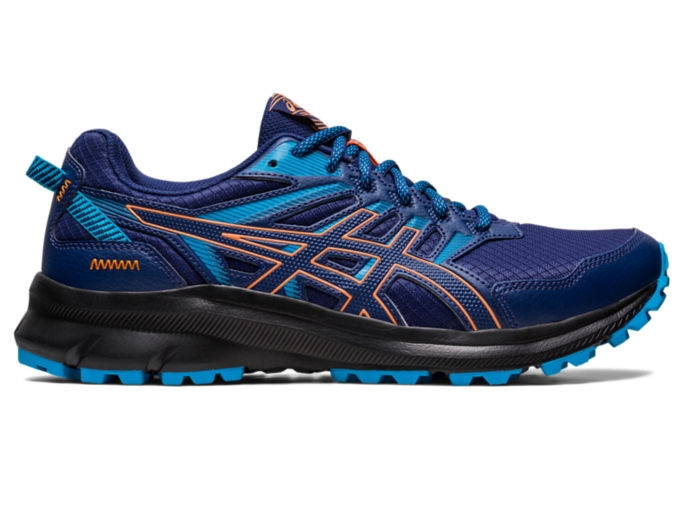 Men's TRAIL SCOUT 2 Indigo Blue/Island Blue Trail Running Shoes ASICS