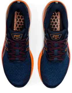 Asics gt-2000 4 on sale black/blue jewel/flame orange