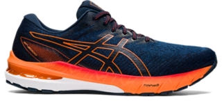 Blue and on sale orange asics