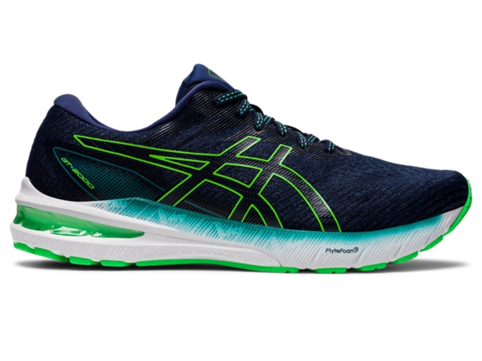 GT 2000 10 Men Deep Ocean New Leaf Men s Running Shoes ASICS Outlet UK