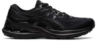 Mens Gel Kayano 28 2e Blackgraphite Grey Running Shoes Asics