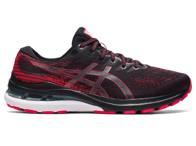 Red asics deals shoes mens