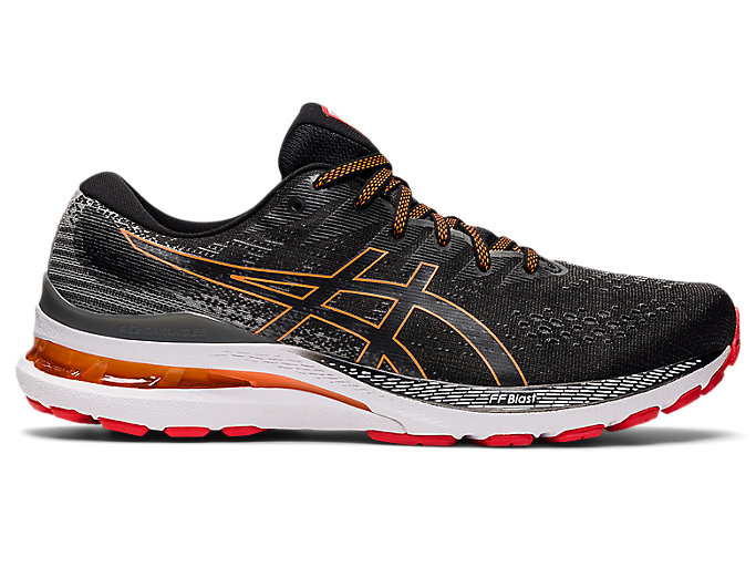 Image 1 of 7 of Men's Black/Clay Grey GEL-KAYANO™ 28 Chaussures Running Pour Hommes