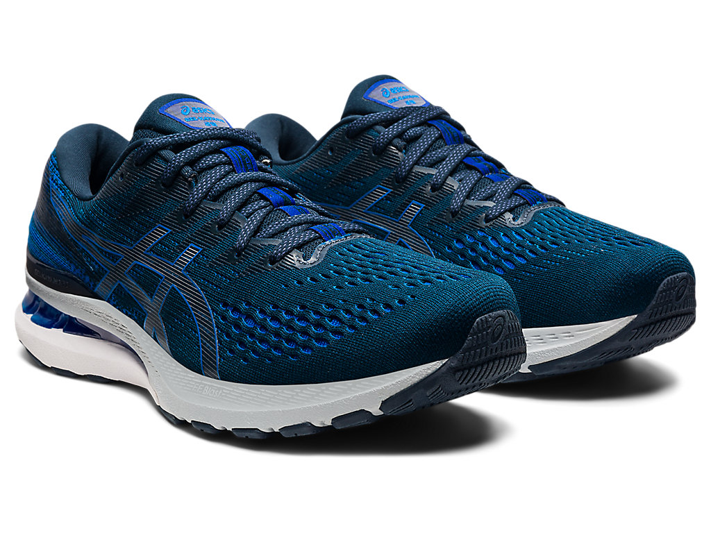 Zoom image of Image 2 of 7 of Men's French Blue/Electric Blue GEL-KAYANO 28 Men's Running Shoes