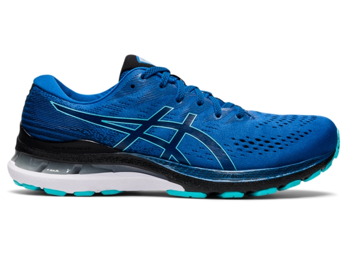 Men's GEL-KAYANO 28 | Lake Drive/Black | Running | ASICS Outlet PT