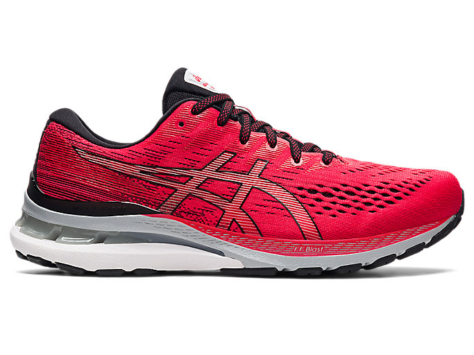 Image 1 of 7 of GEL-KAYANO 28 color Electric Red/Black